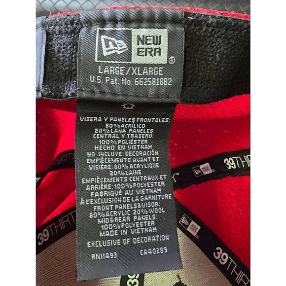 Atlanta Braves New Era 39Thirty Large/X Large Cap - Picture 5 of 7